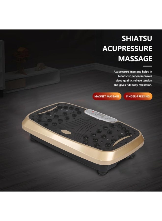 DubaiGallery Vibration Plate Exercise Machine Whole Body Workout Power Vibrate Fitness Platform Vibrating Exercise Board for Weight Loss - Image 5