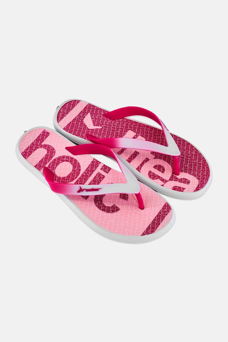 RIDER Kids Girl Energy Slip On Slippers, Pink - Image 2