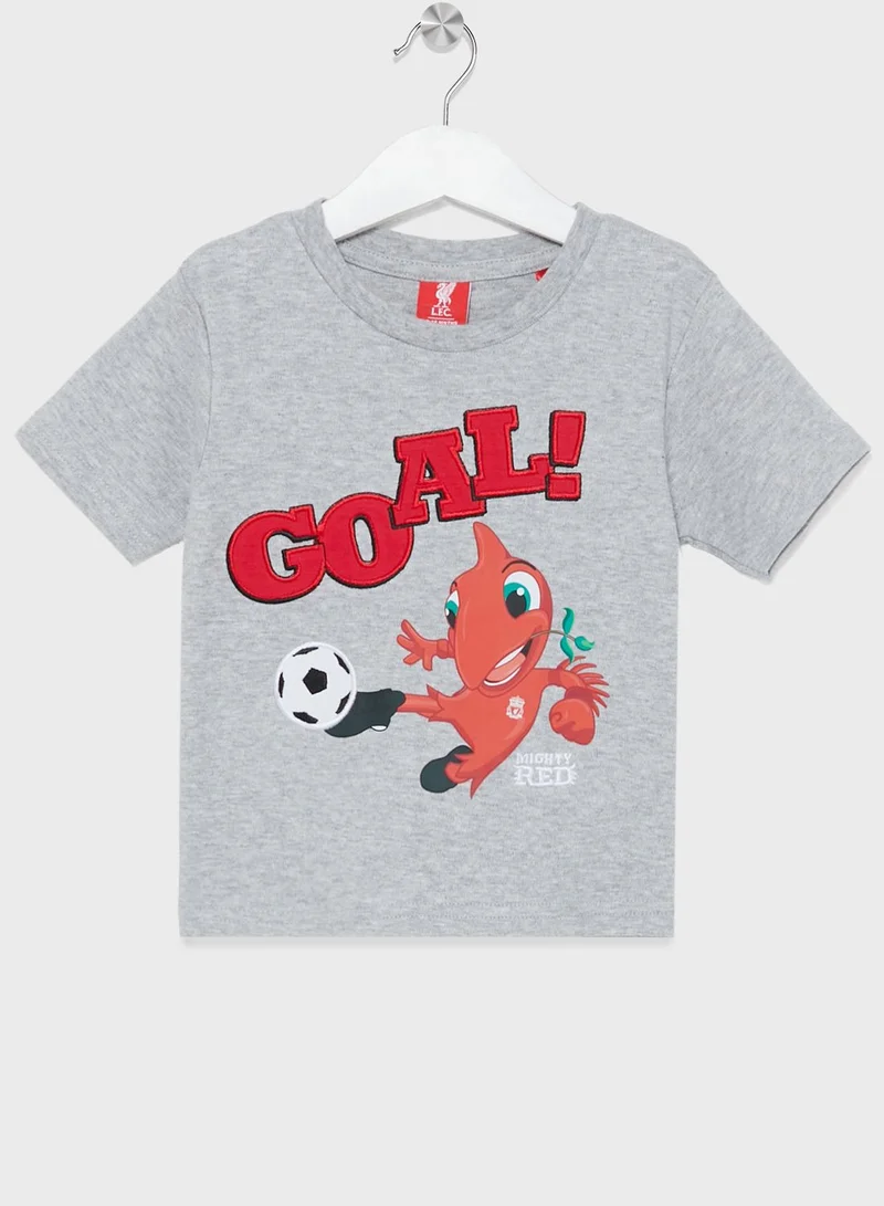 Liverpool FC Infant 2 Pack Liverpool T-Shirt
