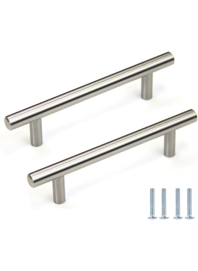 Royal Apex Royal Apex Stainless Steel Kitchen Cabinet Drawer T-Bar Cabinet & Furniture Pull Cabinet Door Handles and Pulls Cabinet Knobs Brushed Nickel  - Image 1
