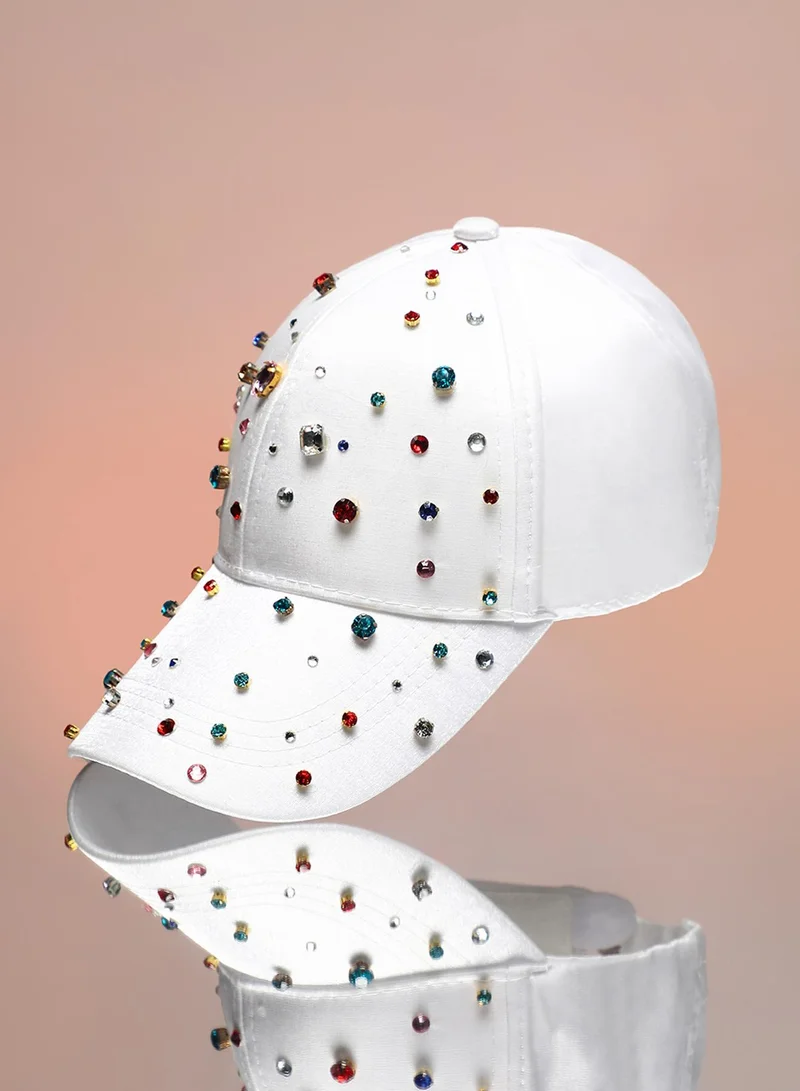 Haute Sauce Embellished Drops Baseball Cap