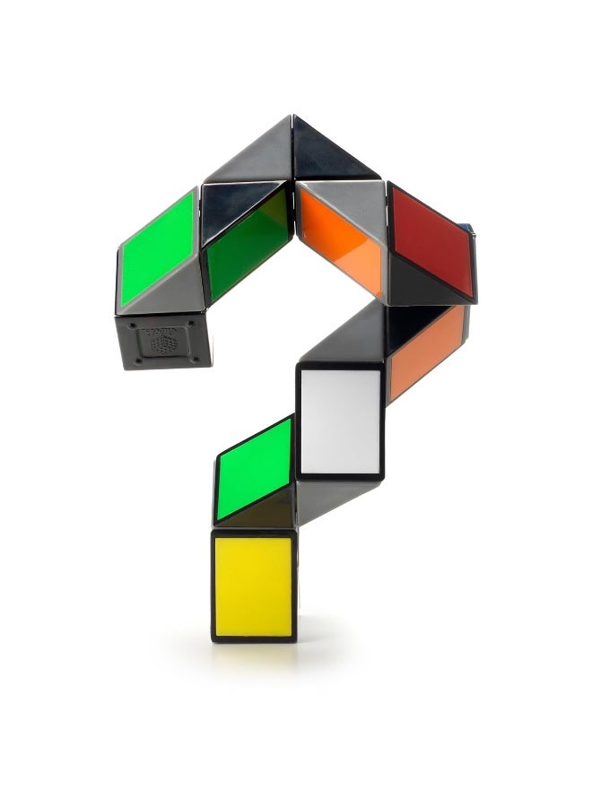 روبيكس لعبة أحجية "روبيكس تويست" (Rubik's Twist) الملونة ثلاثية الأبعاد؛ لعبة مرنة قابلة للضغط والطي لتشكيل أشكال ومجسمات وحيوانات متنوعة. - Image 2