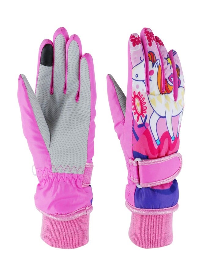 EVBEA Toddler Women Mens Snow Gloves Kids Waterproof Winter Warm Thermal Ski Snowboard Ladies Glove - Image 1