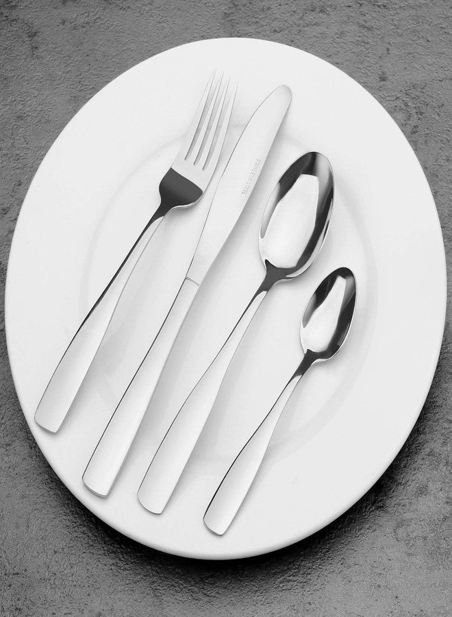 VibeZone Stainless Steel Cutlery Set with Elegant Design, Rustproof and Dishwasher Safe, Perfect for Home, Restaurant, and Outdoor Use Set 4 - Image 3