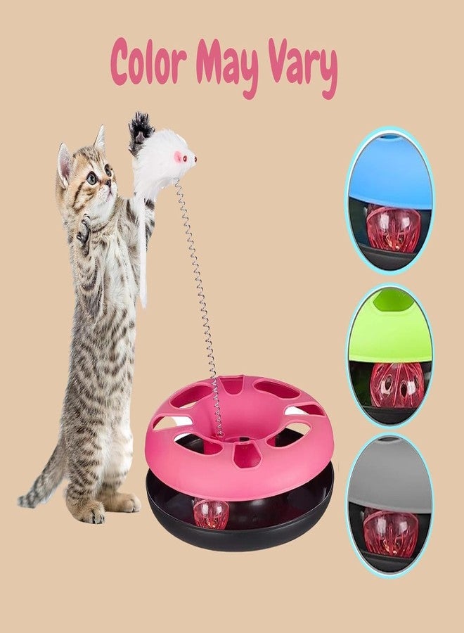 Petcrux Happy Circle with Ball Bell & Teasing Stick - Image 3
