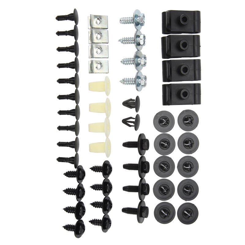 40PCS Undertray Clips Screws Compact Shockproof Engine Under Cover Splash Shield Guard Body Bolts Replacement For Avensis - Image 4