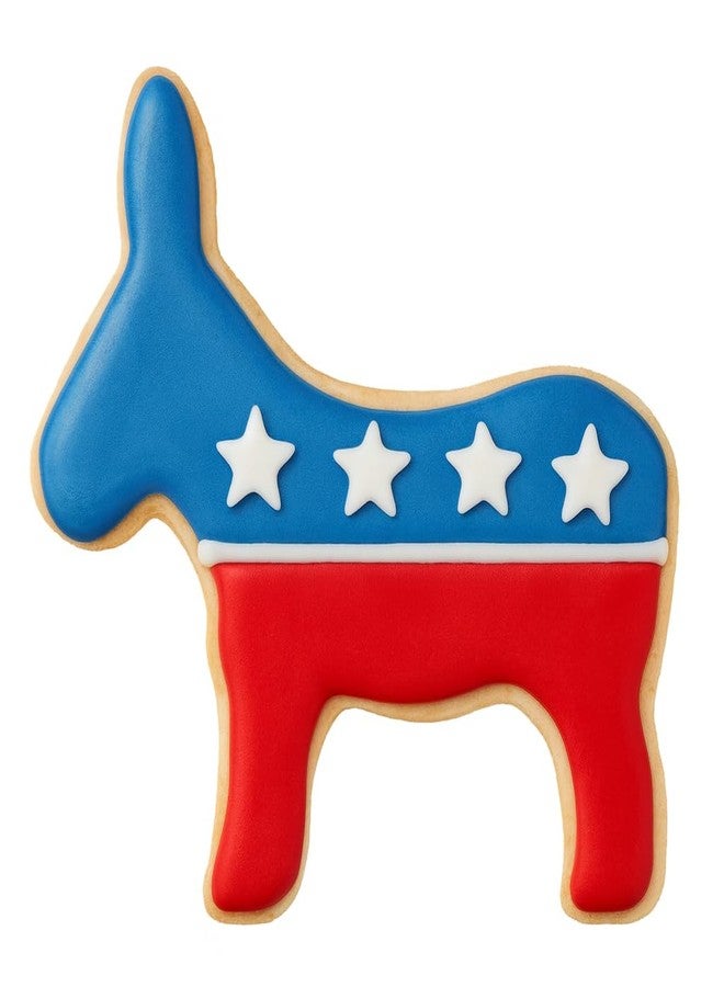 Bundle of Fun Democratic Donkey Cookie Cutter with Easy Push Design (4.5 inches) - Image 5