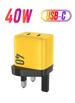 WEKOME Wekome WP-U128 40W Dual-Port Fast Charger – Compact, Efficient, and Stylish  - Image 1