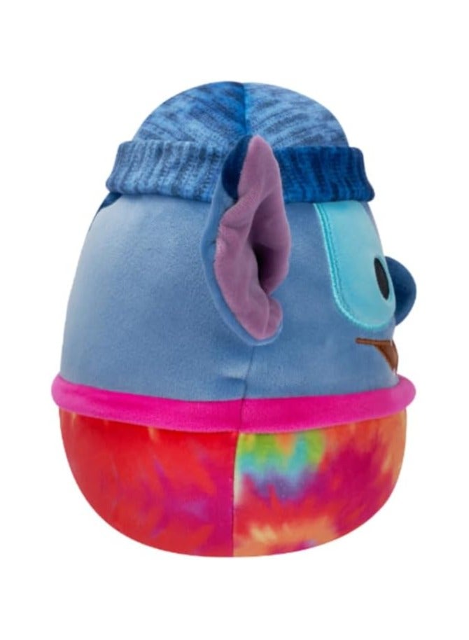 Squishmallows Squishmallows 8" Disney Stitch Wearing Beanie & Tie-Dye Outfit – Official Kellytoy Plush | Soft & Washable Stuffed Toy | Colorful Gift for Kids, Girls & Boys | Collectible Squishy Plush for All Ages  - Image 3