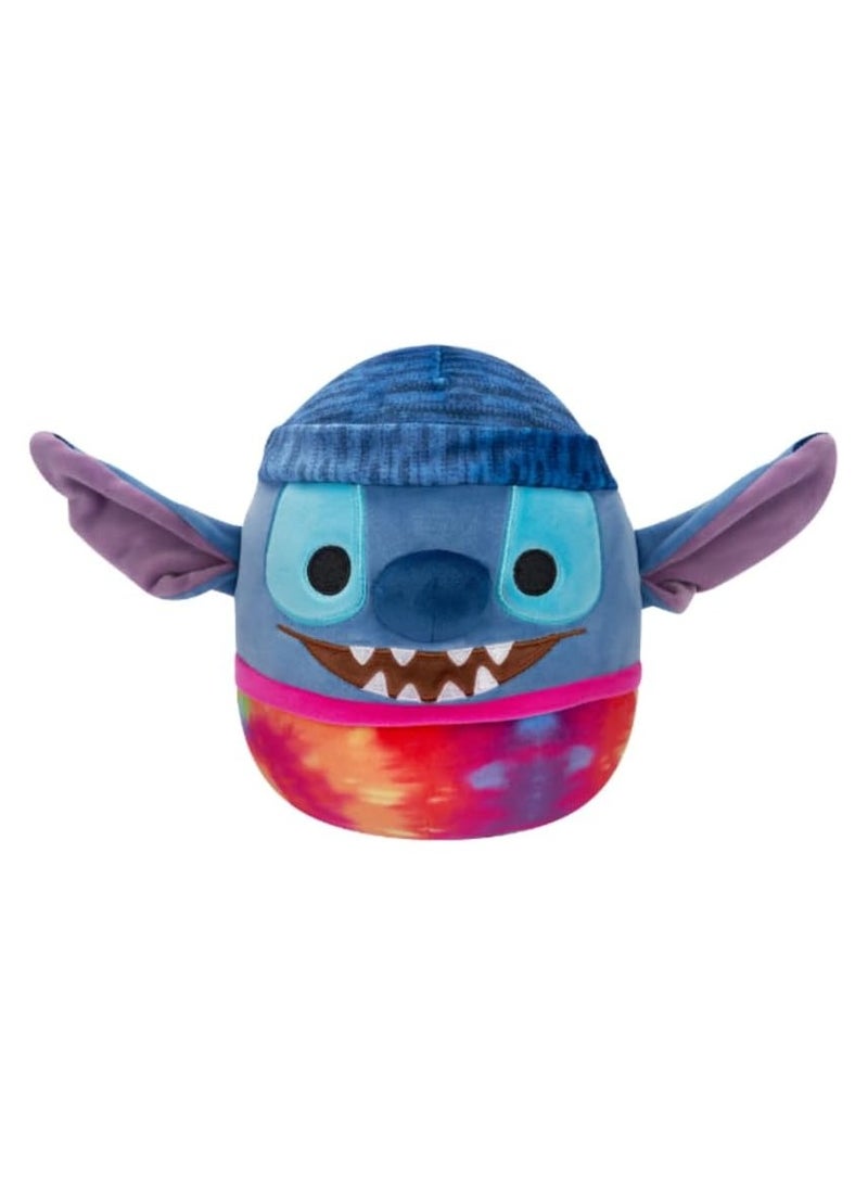 Squishmallows Squishmallows 8" Disney Stitch Wearing Beanie & Tie-Dye Outfit – Official Kellytoy Plush | Soft & Washable Stuffed Toy | Colorful Gift for Kids, Girls & Boys | Collectible Squishy Plush for All Ages  - Image 1