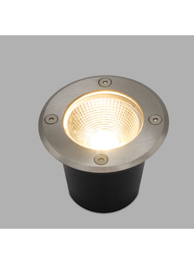 أوماكس انارة ارضية المونيوم  مقاس 7.5 سم 5W اضاءة اصفر 3000K - Image 1