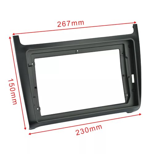 Audio Wheels Universal Android Car Stereo Frame for Polo – Compatible with All 9" Android Players - Image 4