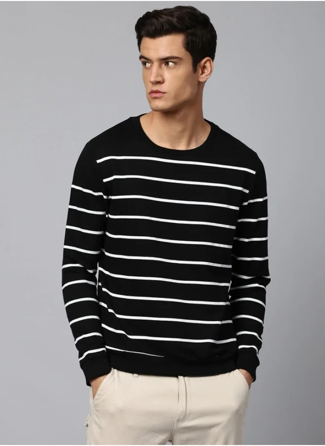 Hubberholme Black Sweatshirt For Men