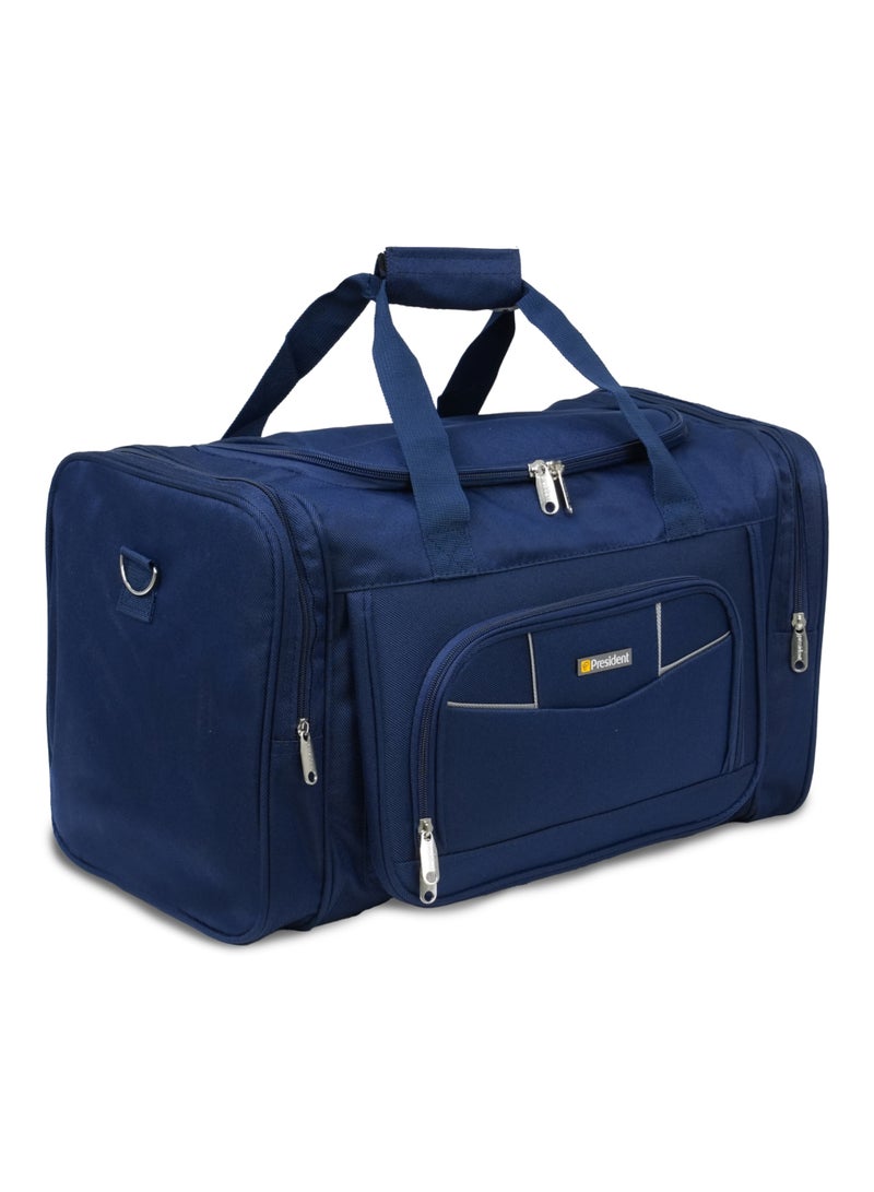 PRESIDENT Travel Duffel Bag Large Capacity Yoga Gym Bag Durable Duffle Sports Bag with Multi-Compartment Tote Bag for Men and Women 20" inch ( HBP990 ) BLUE - Image 2