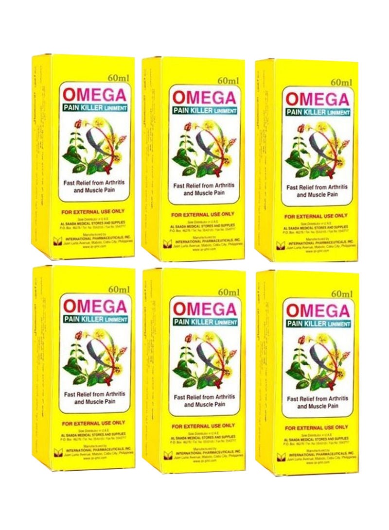 Omega 6-Piece Pain Killer Liniment