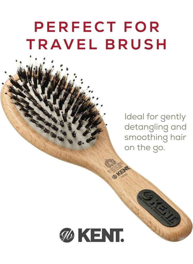 KENT Brushes Kent Natural Shine Pure Bristle Handbag Size Brush Kent Pf02 - Image 3