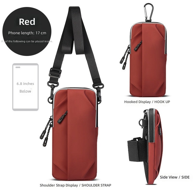 Multifunctional Arm Bag for Outdoor Sports, Running, Cycling, and Fitness - Adjustable, Lightweight, and Secure