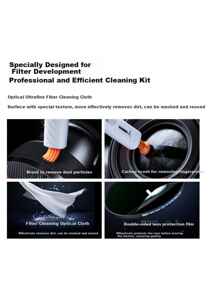 Llano Nd Filter Nd8 (3-Stop) 37Mm Neutral Density Filter Gray Density Filter For Mirrorless And Dslr Cameras, Suitable For Canon, Nikon, Sony - Image 2