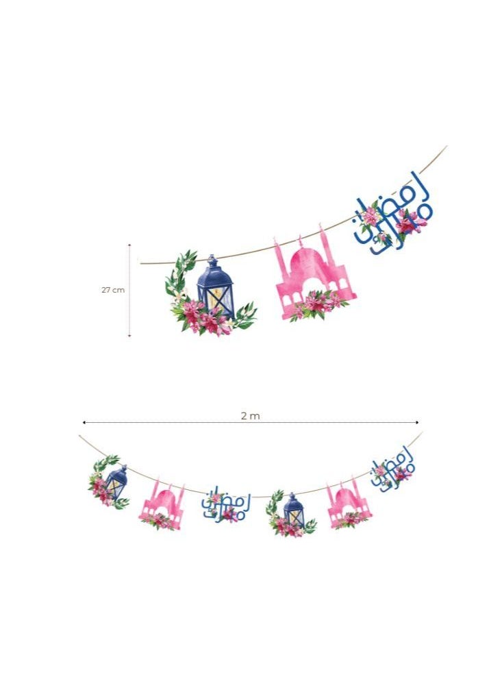 Reeman Design ramadan decorative sit Bougainville flower style themed  - Image 2