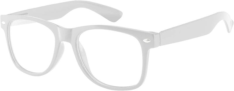 OWL Kids Clear Lens Glasses UV Protection for Children, Colorful Frames Fun Pretend Play Eyewear Non Prescription - Image 1