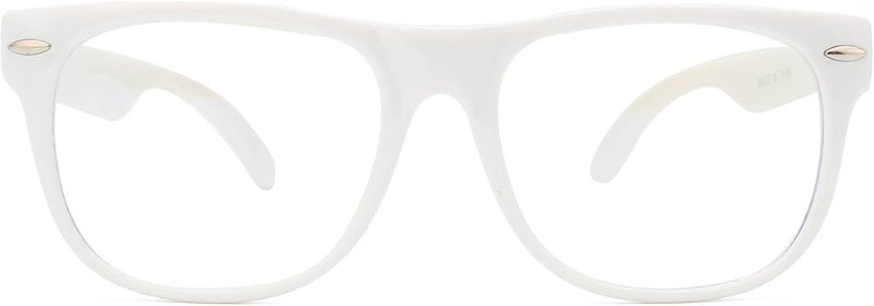 OWL Kids Clear Lens Glasses UV Protection for Children, Colorful Frames Fun Pretend Play Eyewear Non Prescription - Image 2
