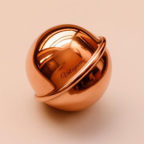 Vintageware® Ayurvedic Copper Ball for Water Purification – 100% Pure Copper, Small Round Design, Pack of 1 - Image 1