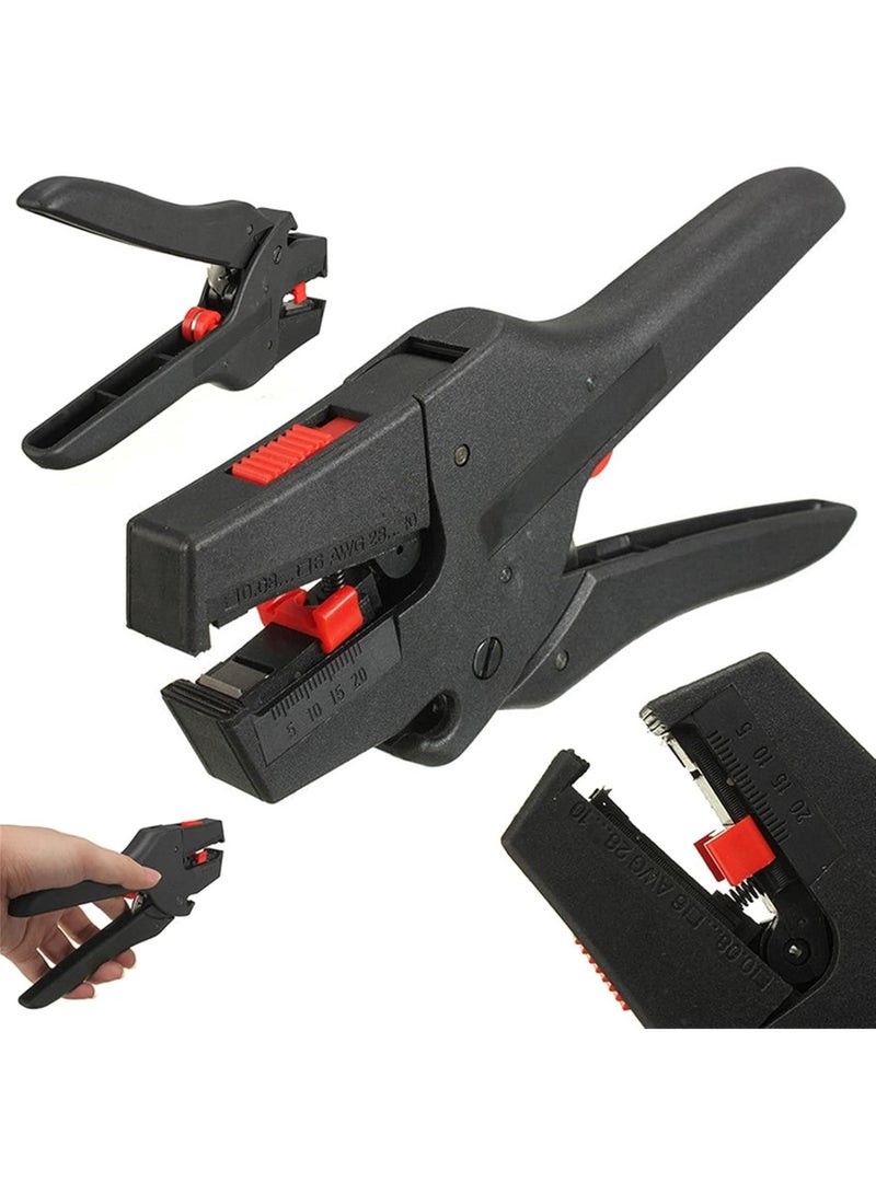 GGOOT Black Automatic Wire Stripper Electrical Cable Insulation Stripping Pliers hardware tools - Image 1