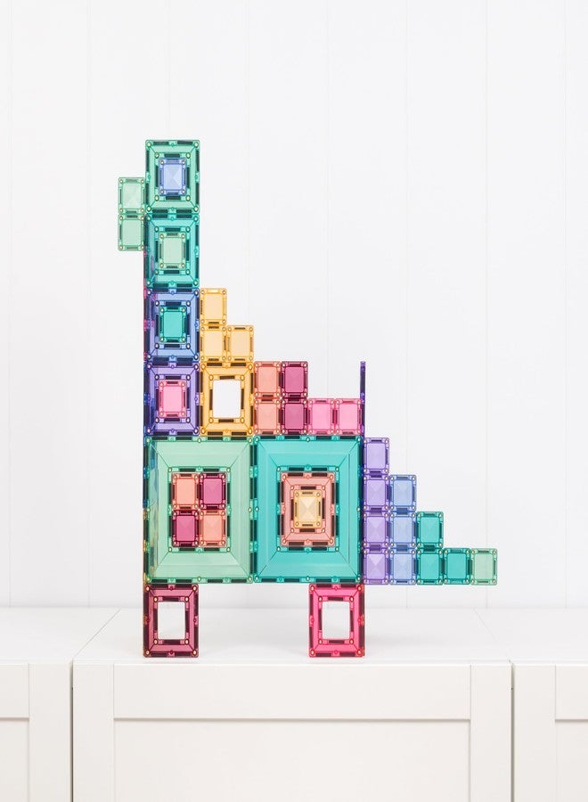 CONNETIX Magnetic Tiles Pastel Portal Pack, 48 Pieces - Image 3