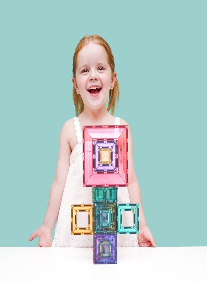CONNETIX Magnetic Tiles Pastel Portal Pack, 48 Pieces - Image 5