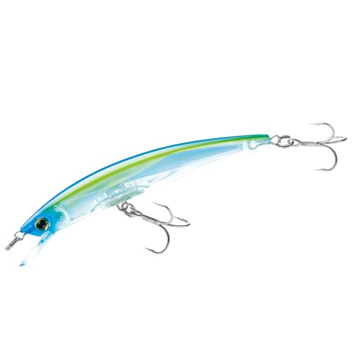 Yo-Zuri Crystal 3D Minnow Floating Lure, Blue Yellow, 4-3/8-Inch - Image 1