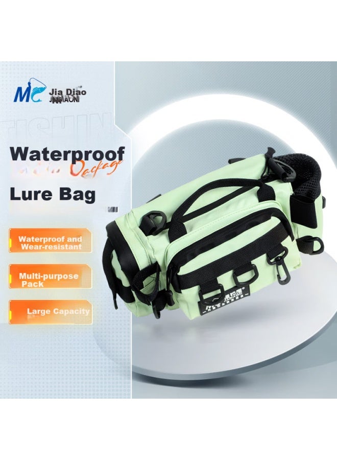 JIADIAONI Jiadio Niranku Luya Multi-functional Luya Waist Bag Fishing Gear Bag Single Shoulder Crossbody Fishing Special Luya Fishing Gear Storage Bag - Image 1