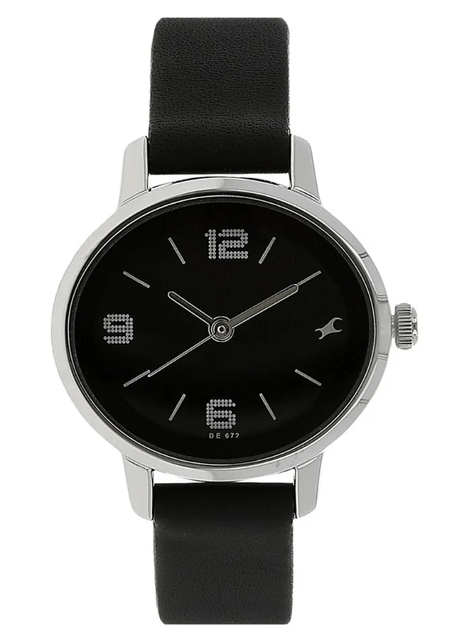 fastrack Leather Analog Wrist Watch 6107SL02