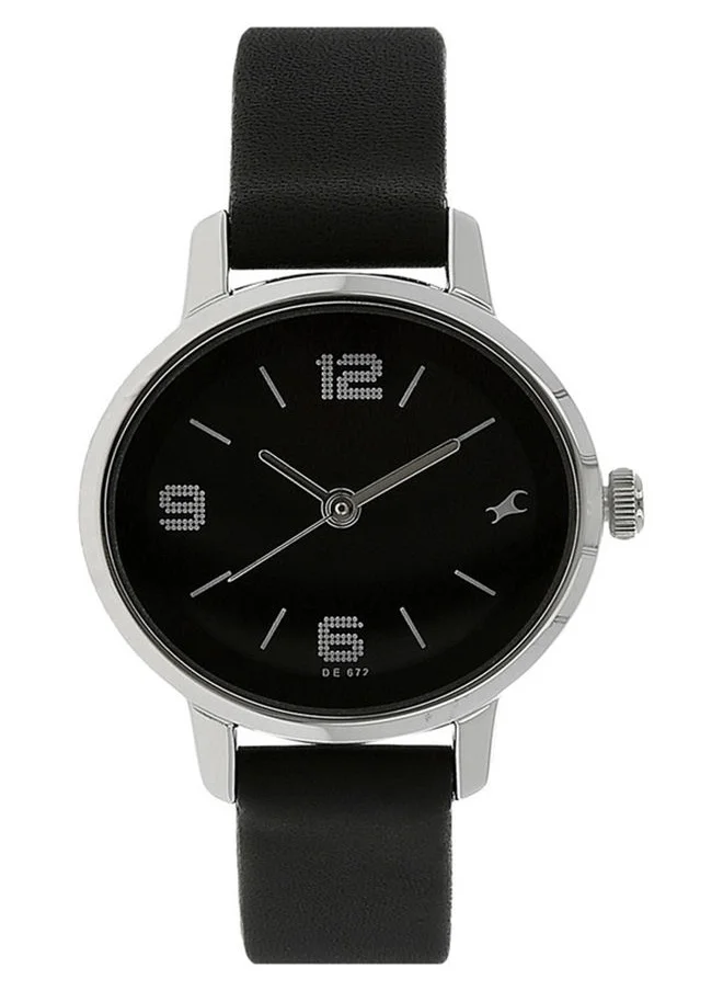 فاستراك Leather Analog Wrist Watch 6107SL02