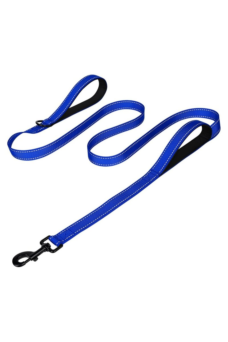 مقود كلب قوي مزدوج المقابض – للكلاب الكبيرة التي تشد