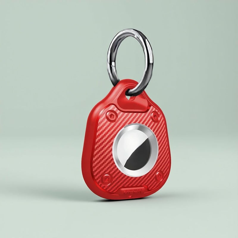 Green Waterproof Case for Apple AirTag Keys Pets Belongings Protection - Image 1
