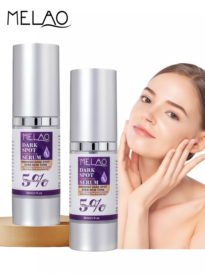 ميلاو عبوتان من سيروم مُصحّح للبقع الداكنة، مع ٥٪ ترانيكساميك AHD، ٣٠ مل*٢ - Image 1