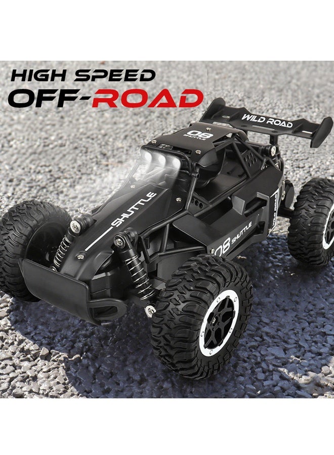HALAMODO High-Speed Drift Off-Road Remote Controlled Cars 1:16 Off-Road Vehicle Monster Truck LED Headlight Outdoor 2WD Offroad Hobby RC 2.4GHz for Kids/Boys/Girls Birthday - Image 4