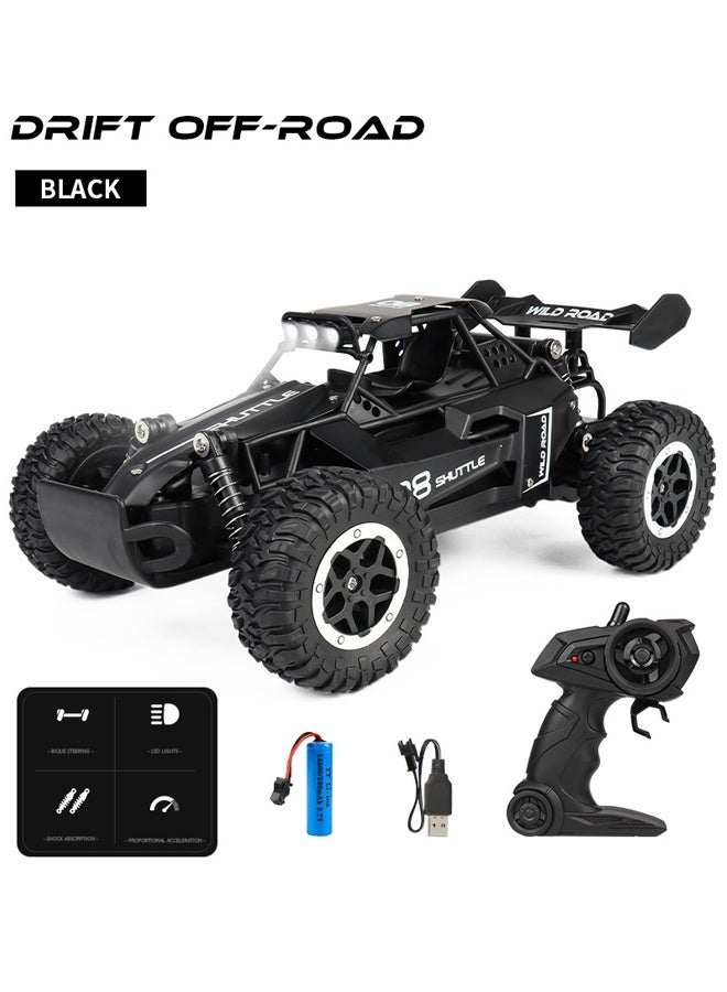 HALAMODO High-Speed Drift Off-Road Remote Controlled Cars 1:16 Off-Road Vehicle Monster Truck LED Headlight Outdoor 2WD Offroad Hobby RC 2.4GHz for Kids/Boys/Girls Birthday - Image 2
