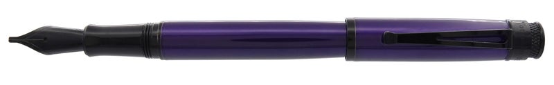 Retro 51 Tornado Stealth Midnight Purple Fountain Pen 11mm Nib - Image 2