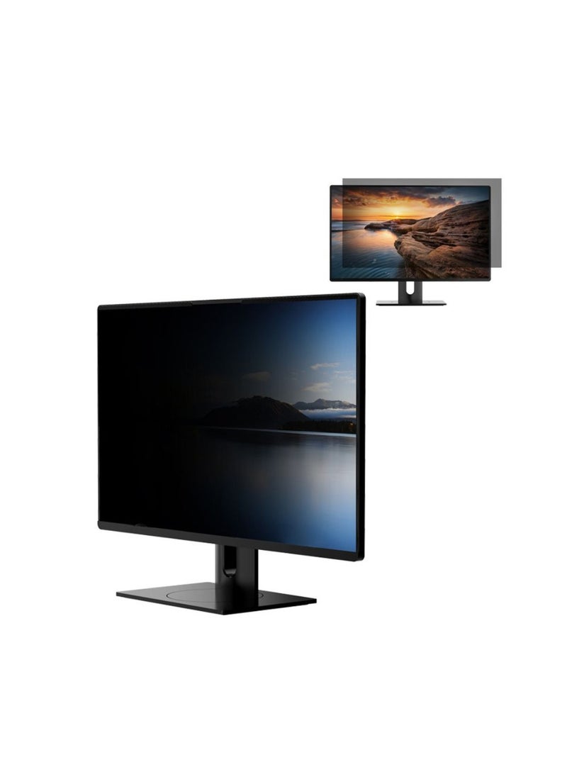 EZYTEK 23.6 Inch Computer Privacy Screen Filter for 16:9 Widescreen Monitor, Removable 23.6 inch Anti Blue Light Glare Privacy Shield, Anti Spy Security Protector  - Image 2
