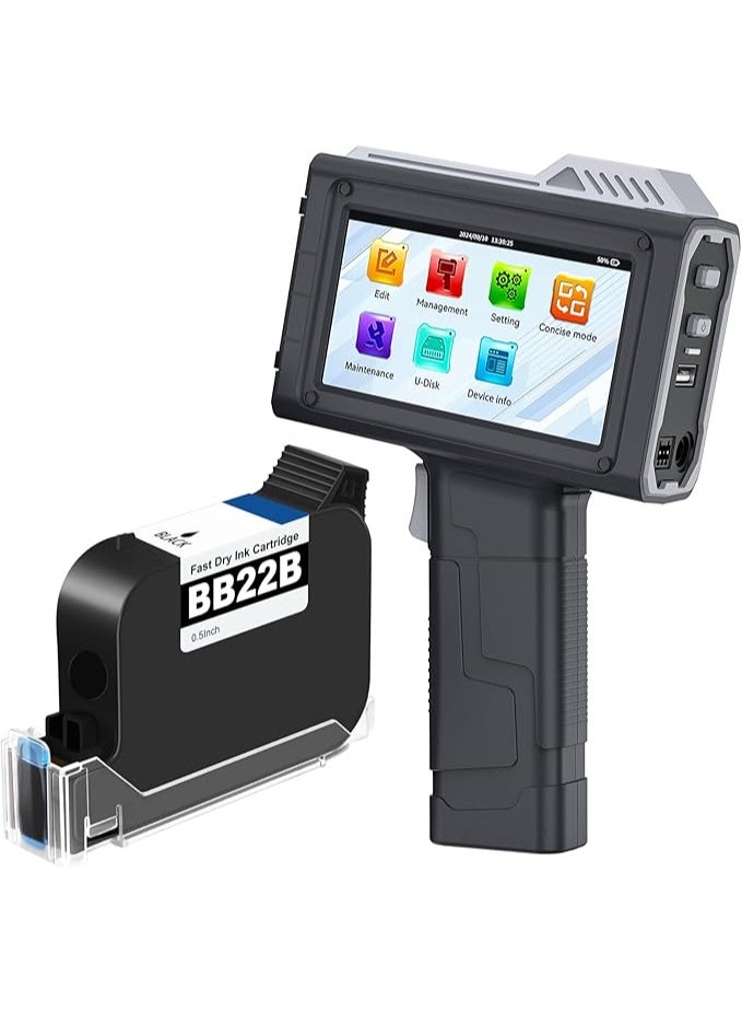 Bentsai Handheld Inkjet Printer BT-HH6205B with 42ml Fast-Drying Ink, Ultra-Lightweight - Image 1