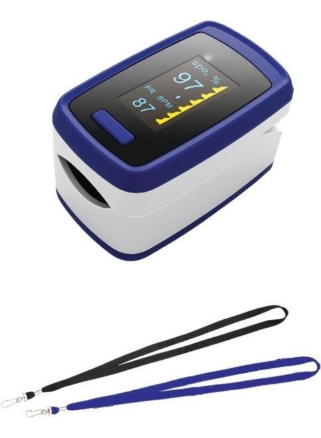 جهاز قياس مستوى الأوكسجين ومعدل ضربات القلب – جهاز قياس عملي للاستخدام المنزلي - Image 2