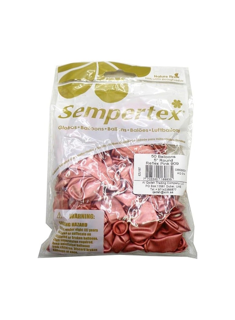 Sempertex Assorted Color Balloons Pack of Various Vibrant Colors Perfect for Birthdays Parties Weddings and Celebrations Durable Latex Balloons for Fun and Festive Event Decorations (Crystel Red) - Image 4