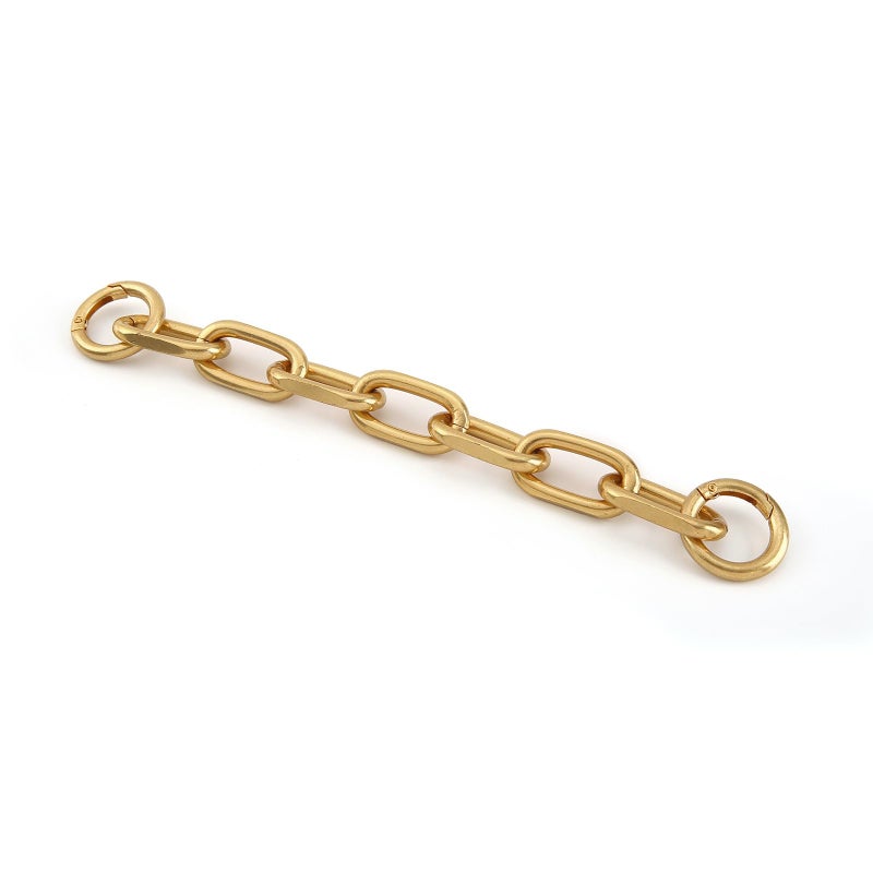 Fashion Large Metal CrossBody Purse Strap ExtenderHandbag Shoulder Strap ExtenderBag Chain Accessory Charms Antique Gold