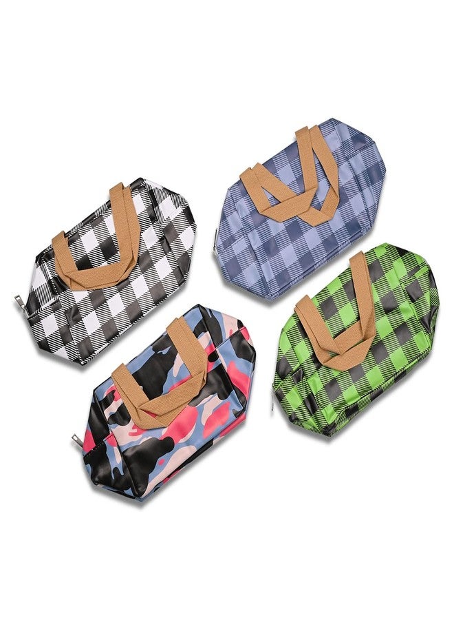 Mega Tree Printed Insulated Lunch Bag with Thermal Lining for Office, Travel and College | Leightweight Tote for Men and Women | Reusable Food Warmer Bag Keeps Food hot/Cold (Black) - Image 2