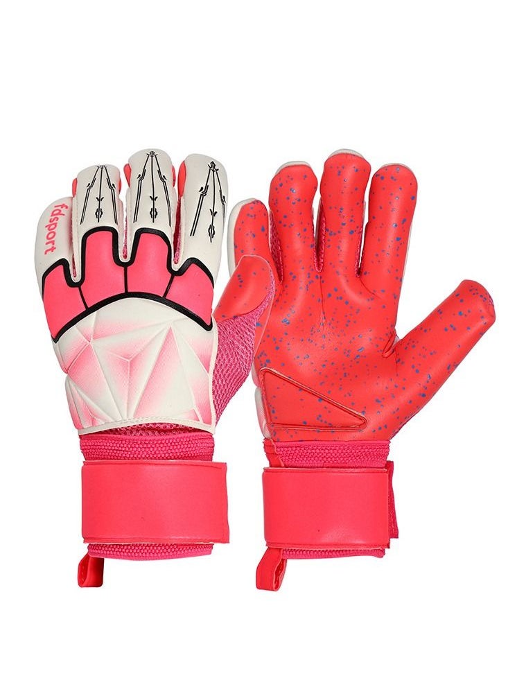 fdsport - Goalkeeper Gloves Finger Protection Latex Soccer Breathable Gloves - Image 1