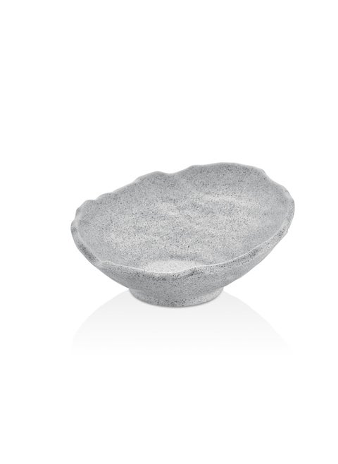 Melamine bowl size 23 cm gray