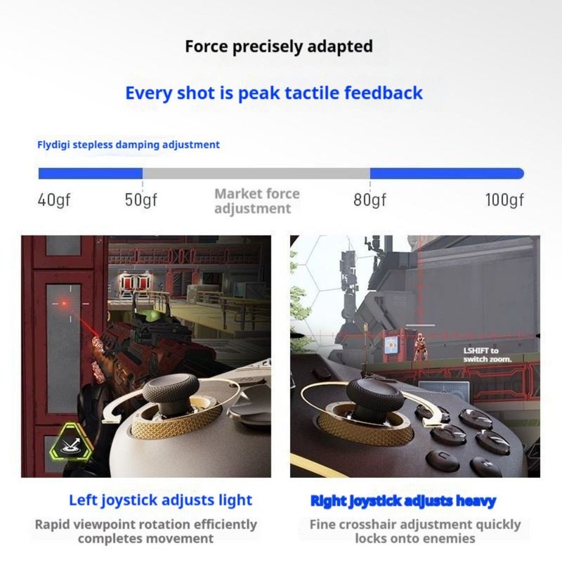 Flydigi Vader 5 Pro Standard Wireless Gaming Controller for Steam PC, Mobile & Tablet, New Version - Image 5