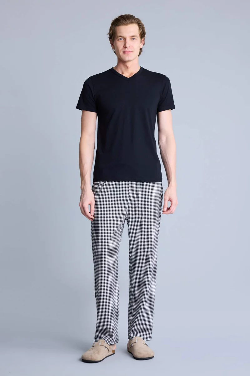 ديفاكتو Slim Fit Short Sleeve Knitted Tops
