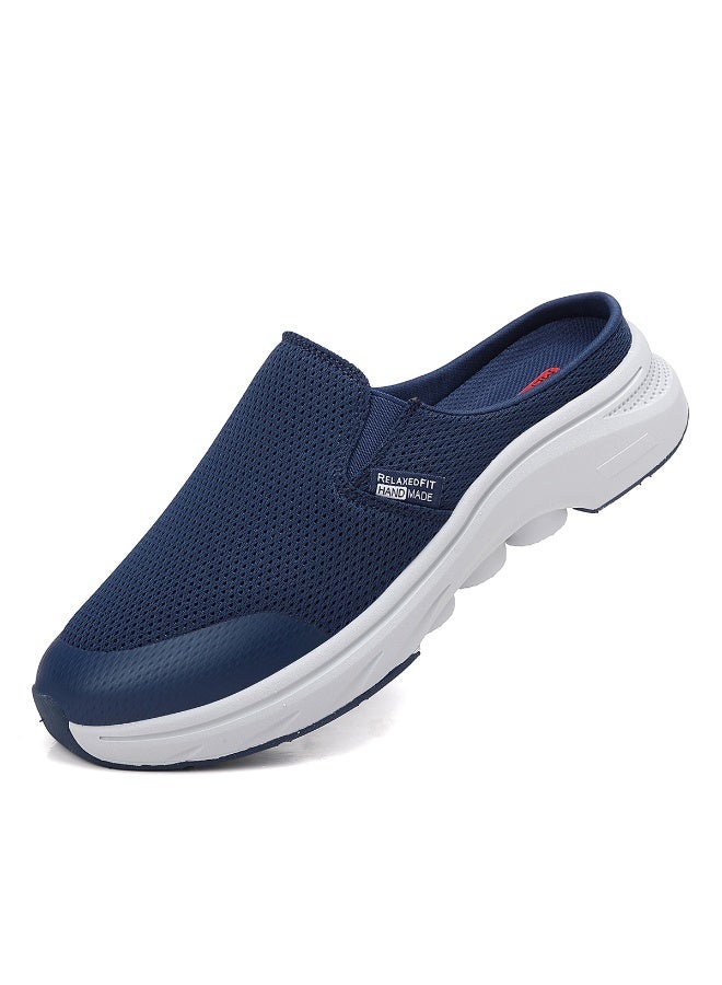 Sky View Men Mules Slippers Casual Clog House Shoes Comfort Slip-On Walking With Indoor Outdoor Anti-Skid Sole - Image 1